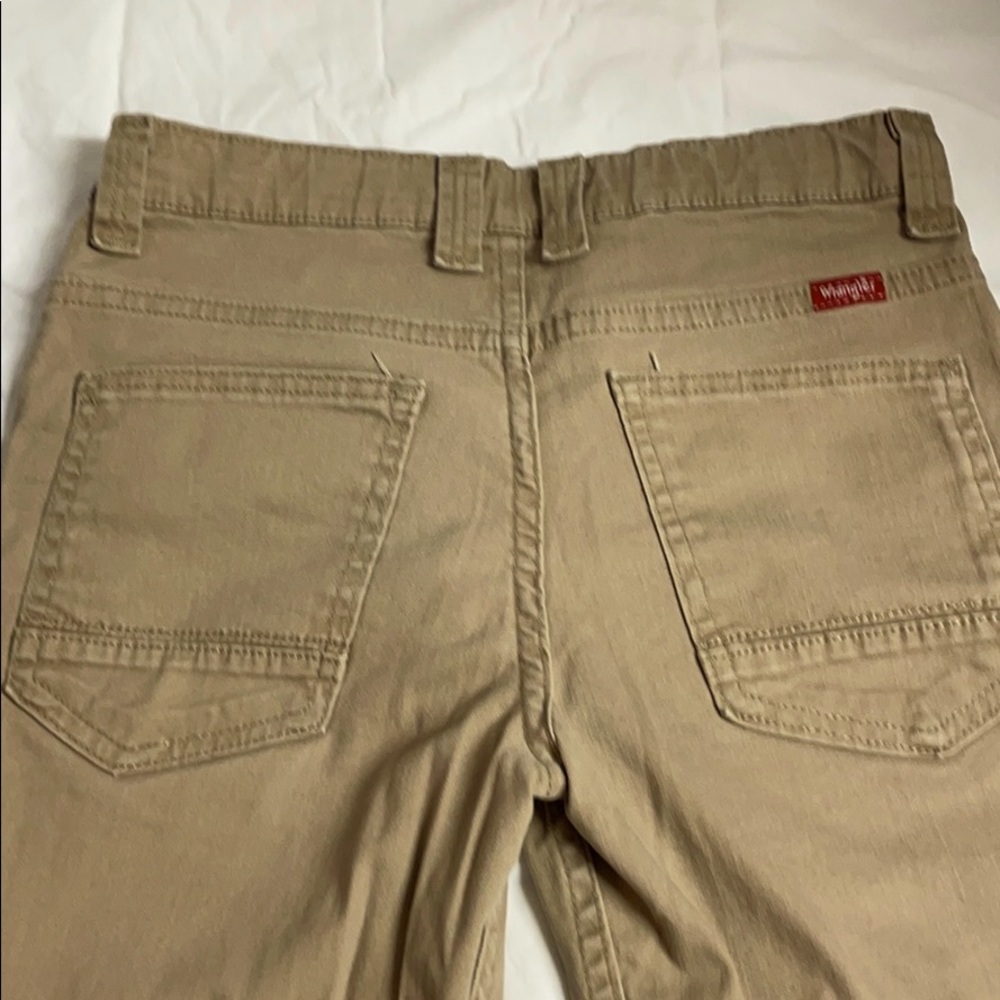 Boys flat front pant